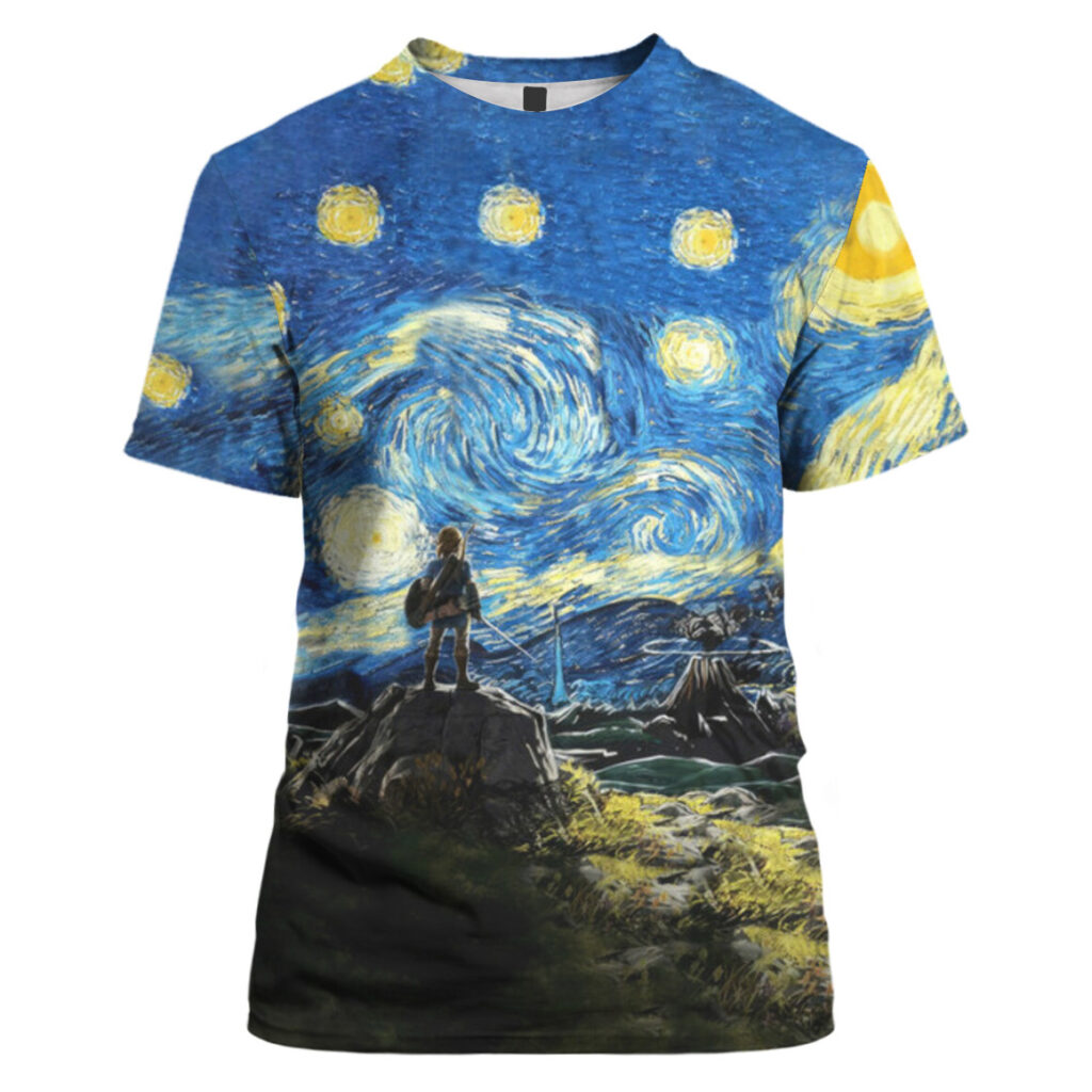 Link Starry Night Custom Hoodies Apparel