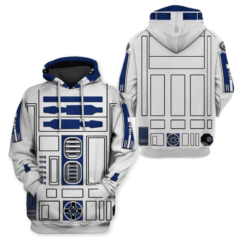 Movie Star Wars Robot Custom T-Shirt Hoodies Apparel