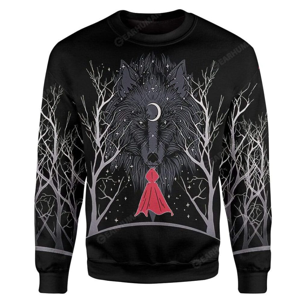 Ugly Red Riding Hood Custom T-Shirt Hoodies Apparel