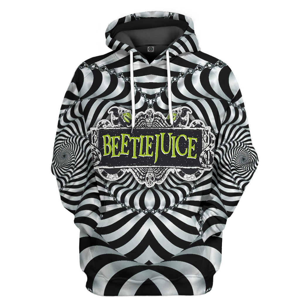 Beetlejuice Sandworm All Over Print T-Shirt Hoodie Fan Gifts Idea