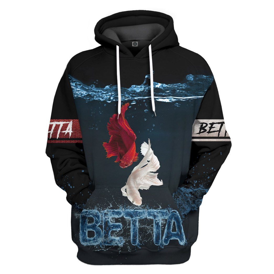 Betta Loving All Over Print T-Shirt Hoodie Fan Gifts Idea