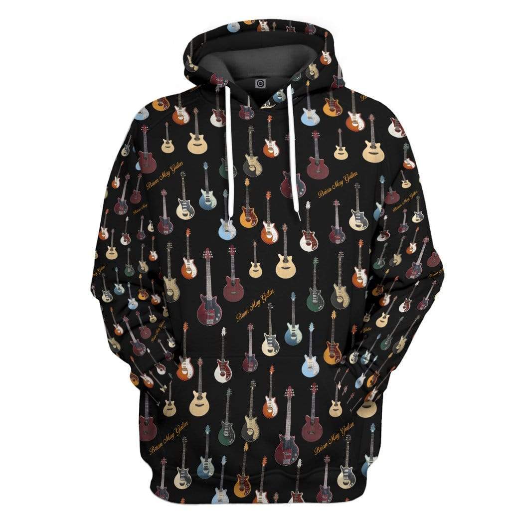 Brian May Custom Hoodie Apparel