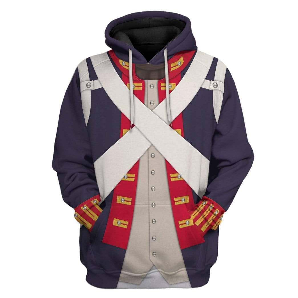 British Foot Artillery Custom Hoodie Apparel