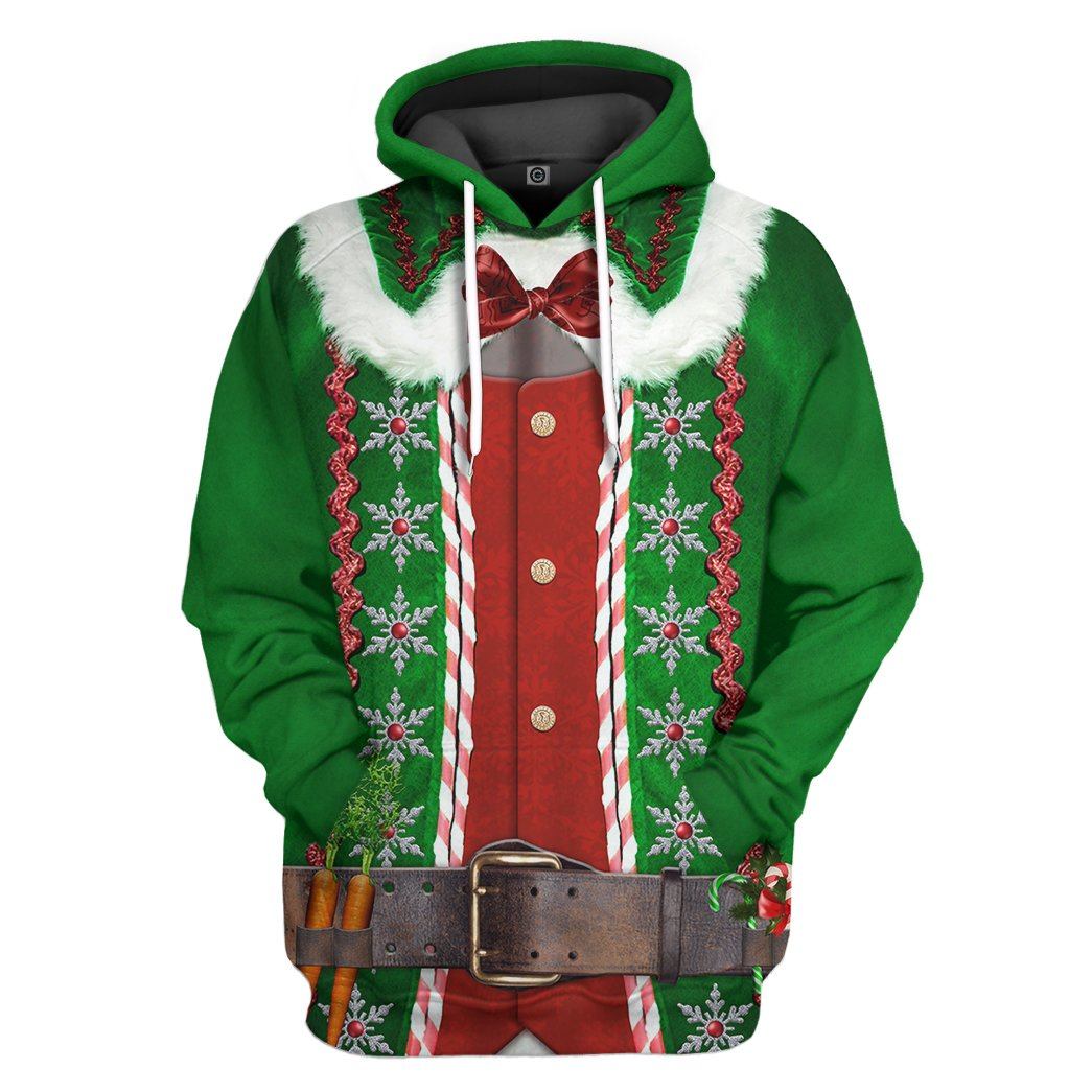 Christmas Elf Custom Hoodie Apparel