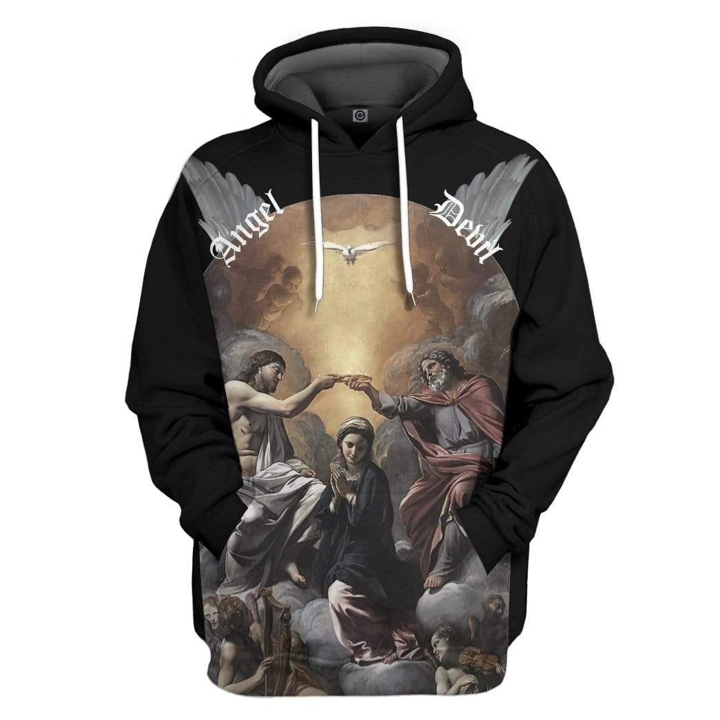 Coronation of Virgin Custom Hoodie Apparel