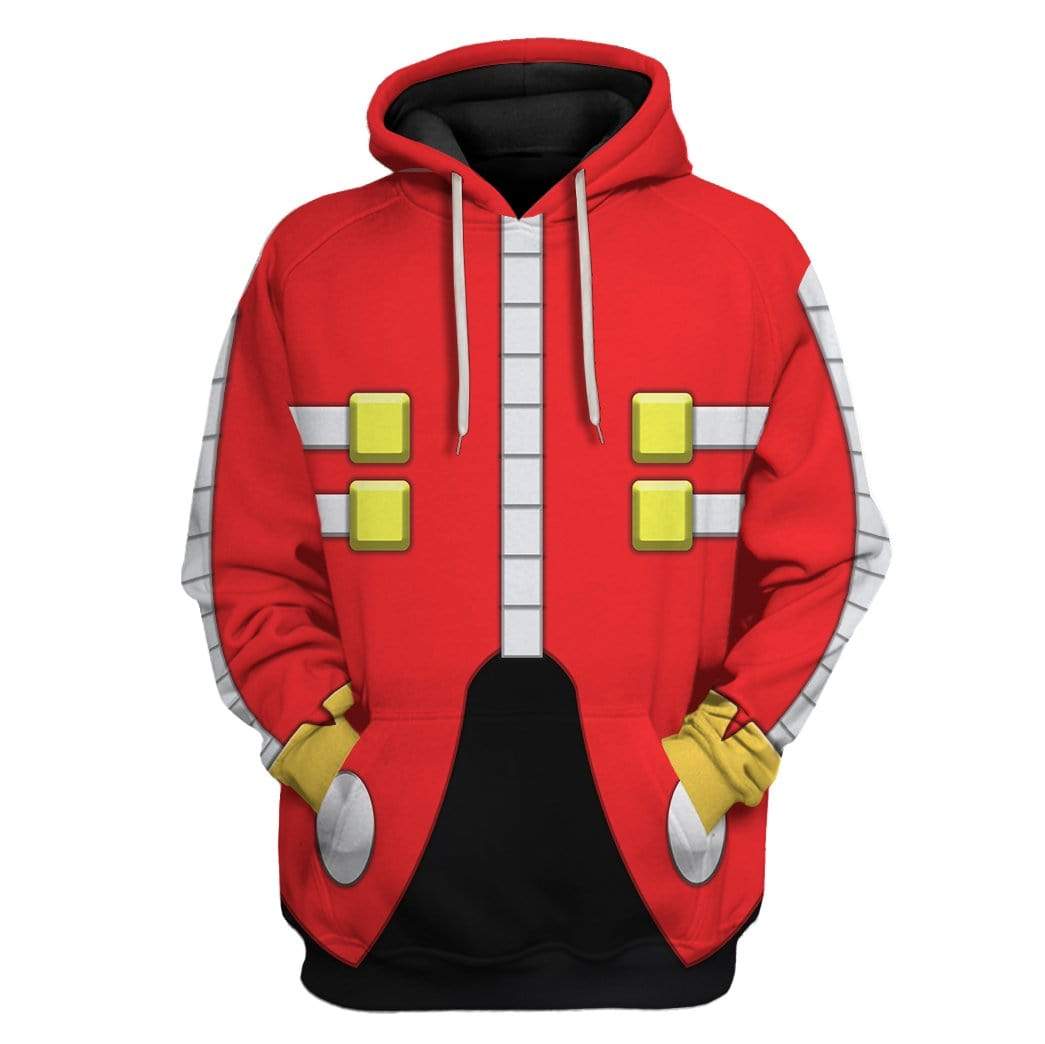 Cosplay Sonic Dr Eggman Custom Hoodie Apparel