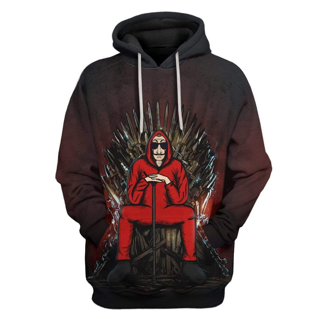 Custom Money Heist Of Thrones Hoodie Apparel