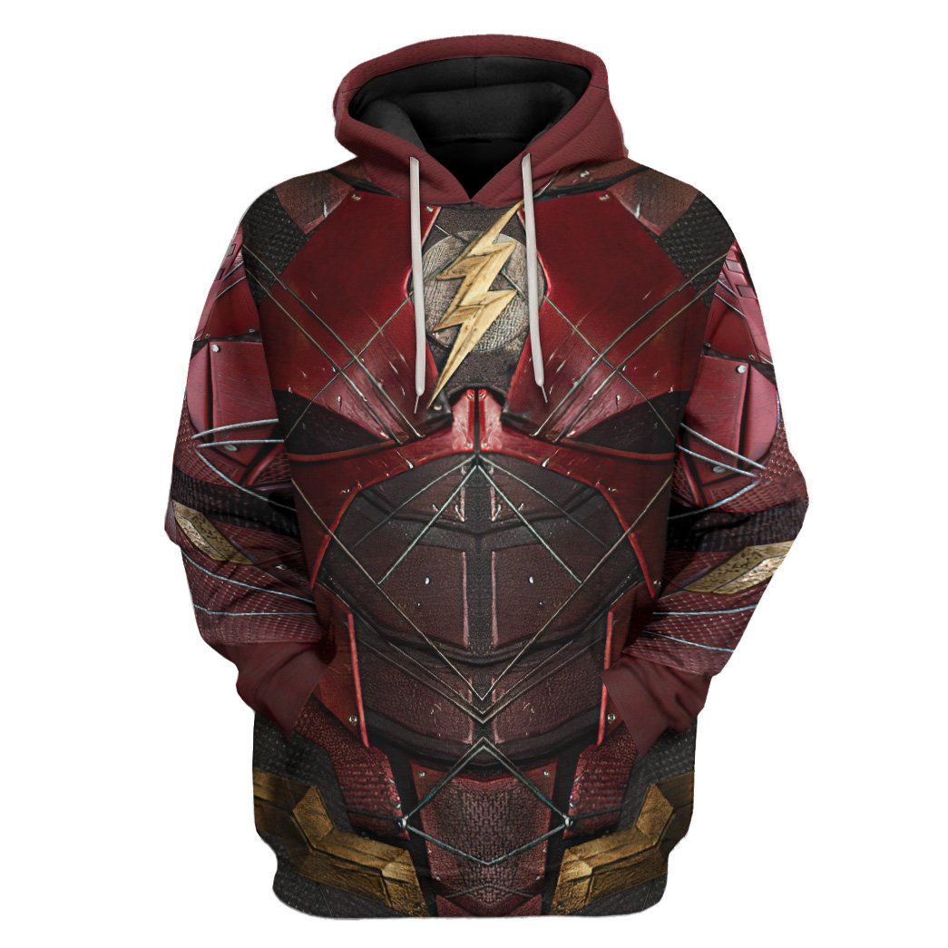 DC The Flash Suit Custom Hoodie Apparel