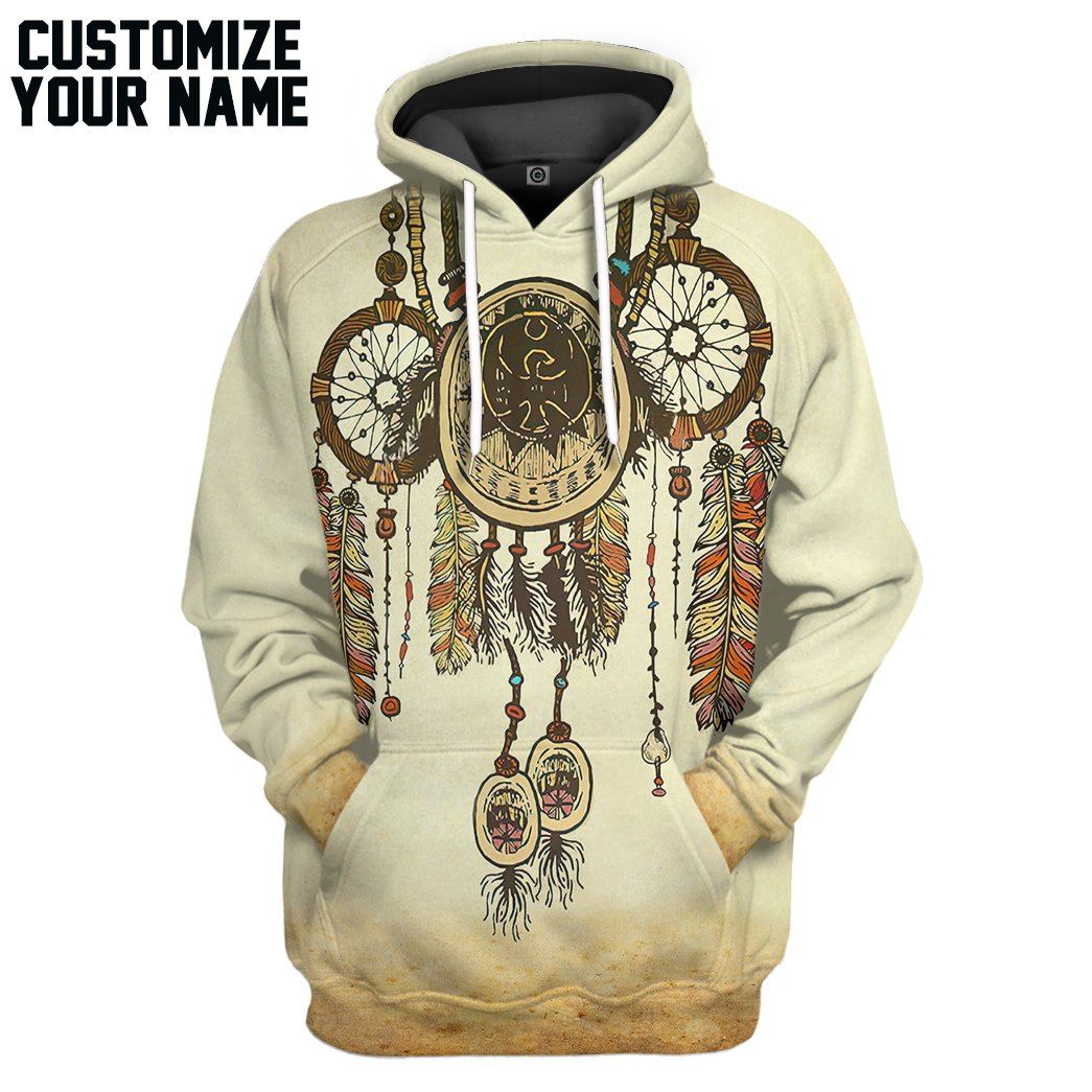 Dreamcatcher Native American Custom Name Tshirt Hoodie Apparel