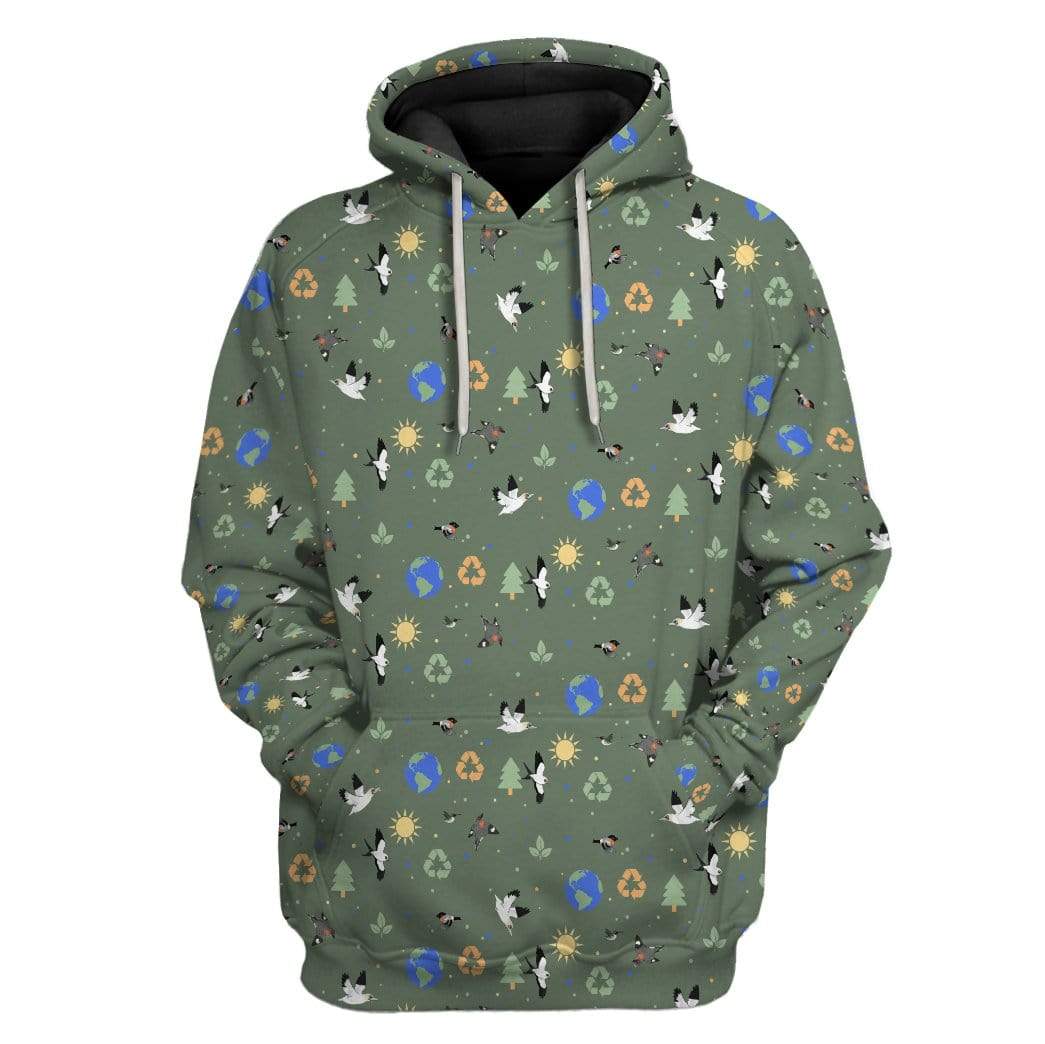 Earth Day Custom Hoodie Apparel