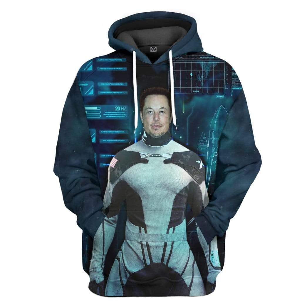 Elon Musk The New Iron Man Custom Hoodie Apparel