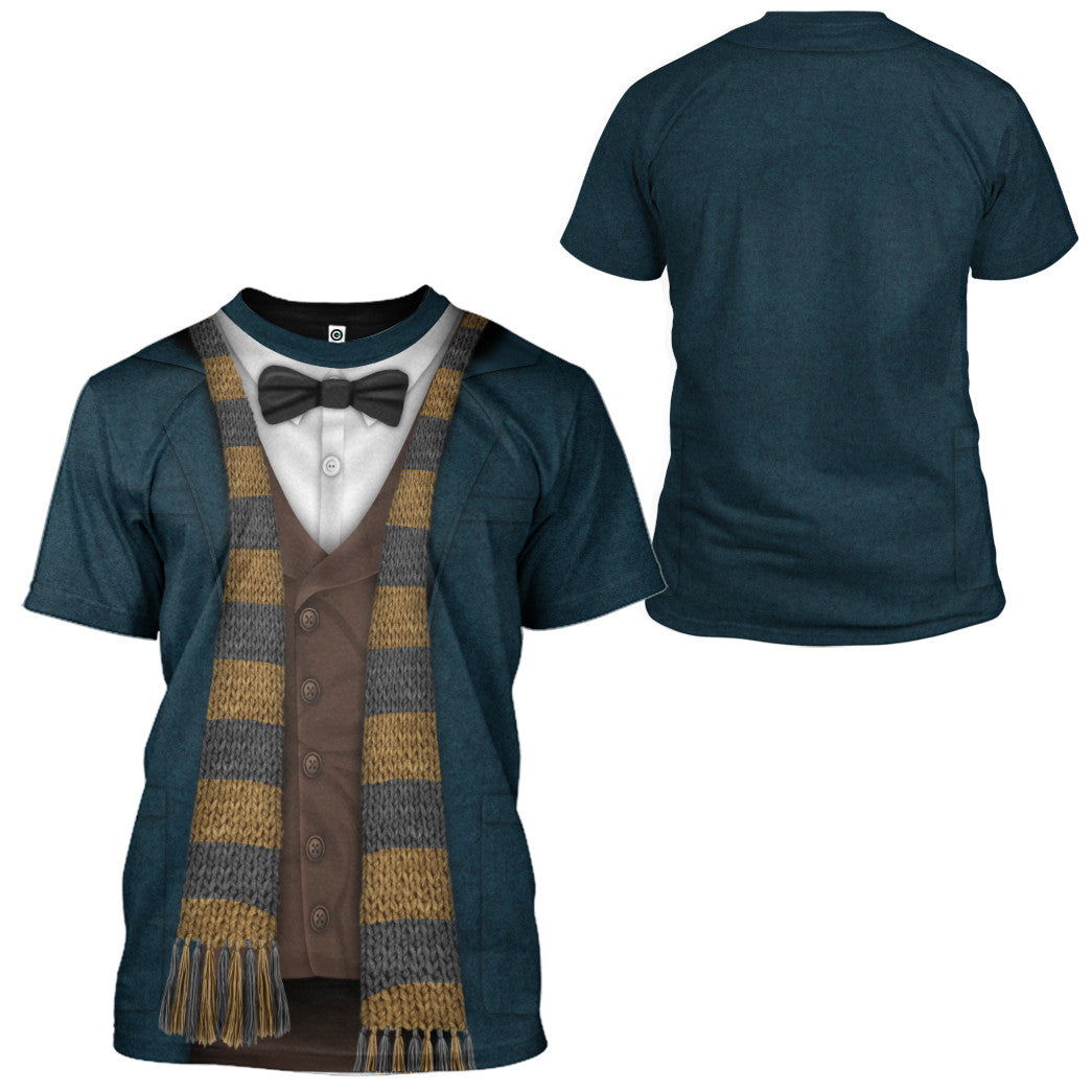 Fantastic Beast Newt Cosplay All Over Print T-Shirt Hoodie Fan Gifts Idea