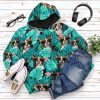 French Bulldog Tropical Hawaii Custom Hoodie Apparel 3