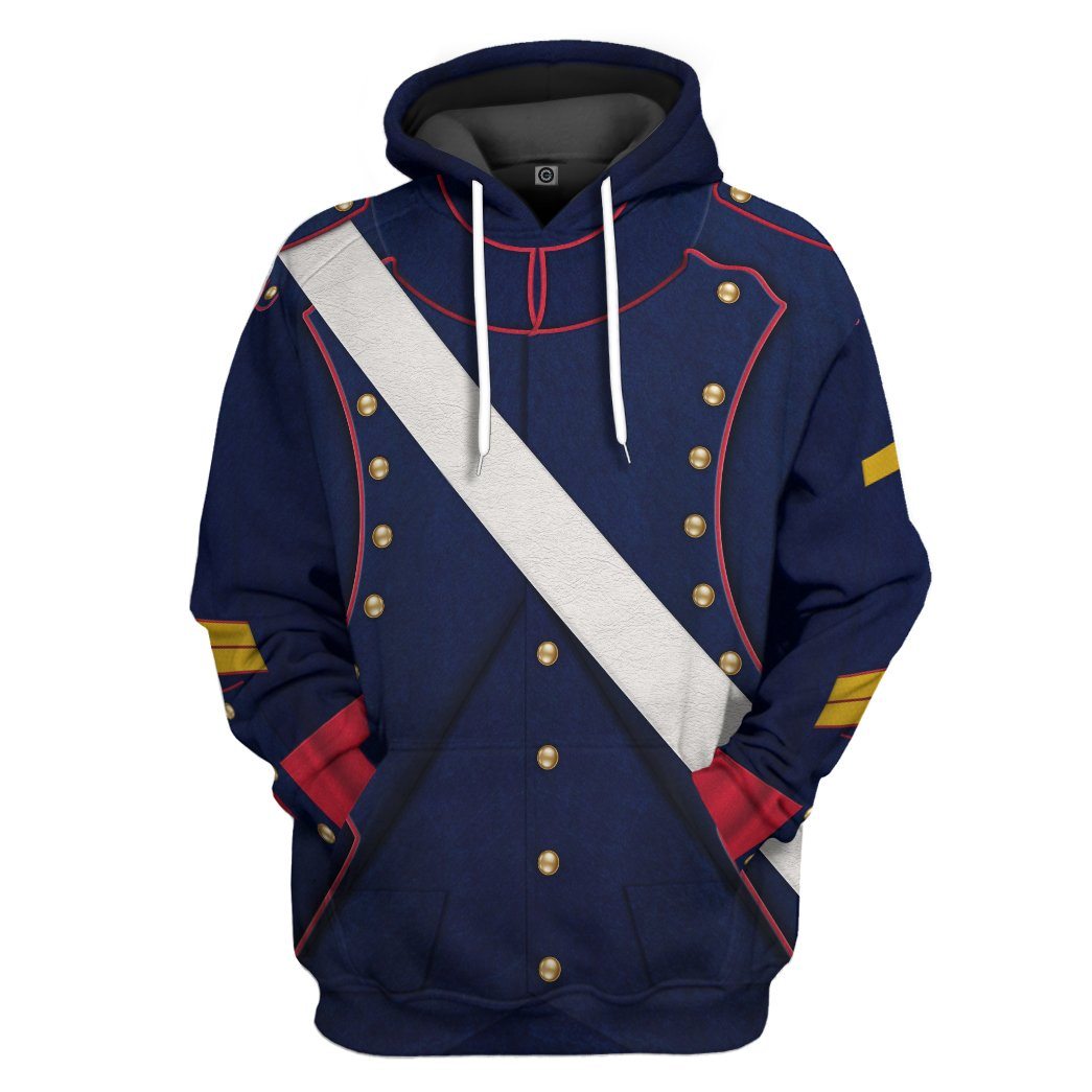 French Line Artillery 1806 Custom Hoodie Apparel