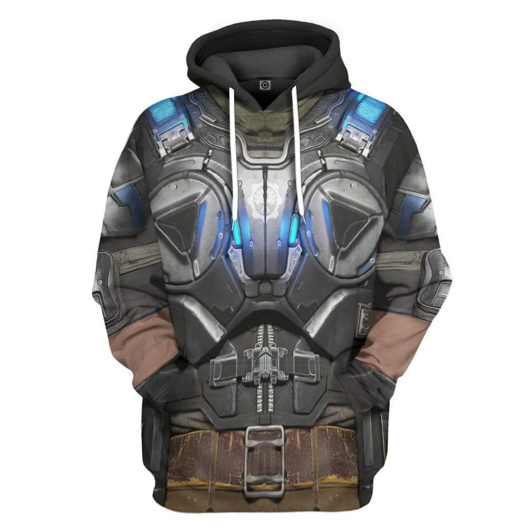 Gear Of War Armor Custom Hoodie Apparel