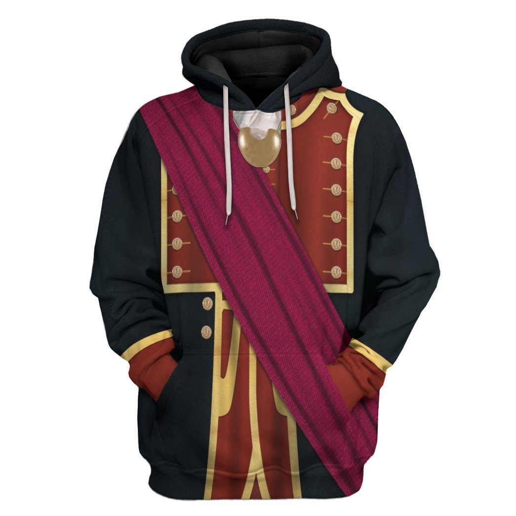 George Washington Ancient Costume Custom Hoodie Apparel