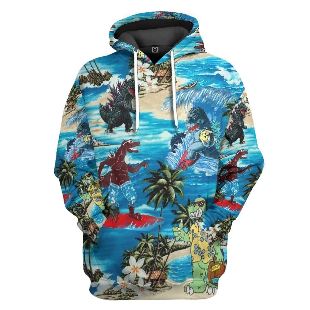 Godzilla Custom Hoodie Apparel