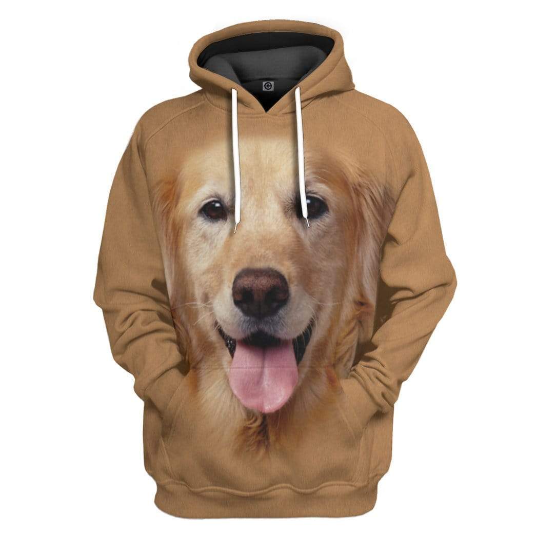 Golden Retriever Custom Hoodie Apparel