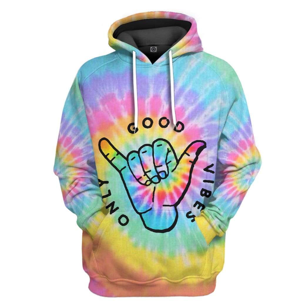 Good Vibes Only Custom Hoodie Apparel