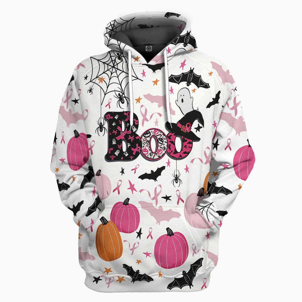 Halloween Boo All Over Print T-Shirt Hoodie Fan Gifts Idea