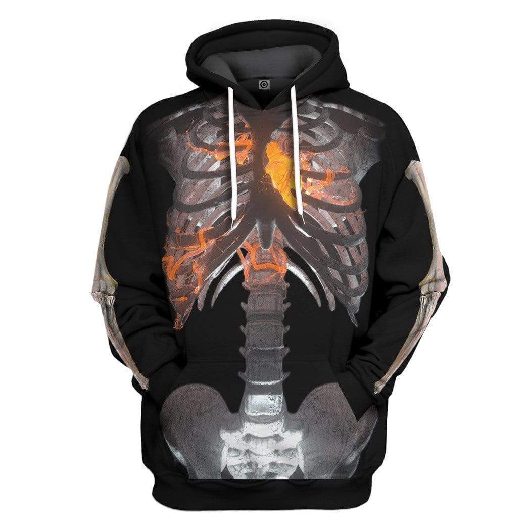 Halloween Skeleton Custom Hoodie Apparel