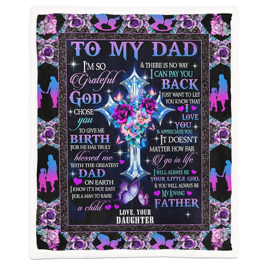 Alldaytee Happy Mothers Day Gift To My Mom Custom Name Blanket