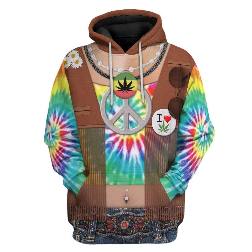 Hippie Custom Hoodie Apparel