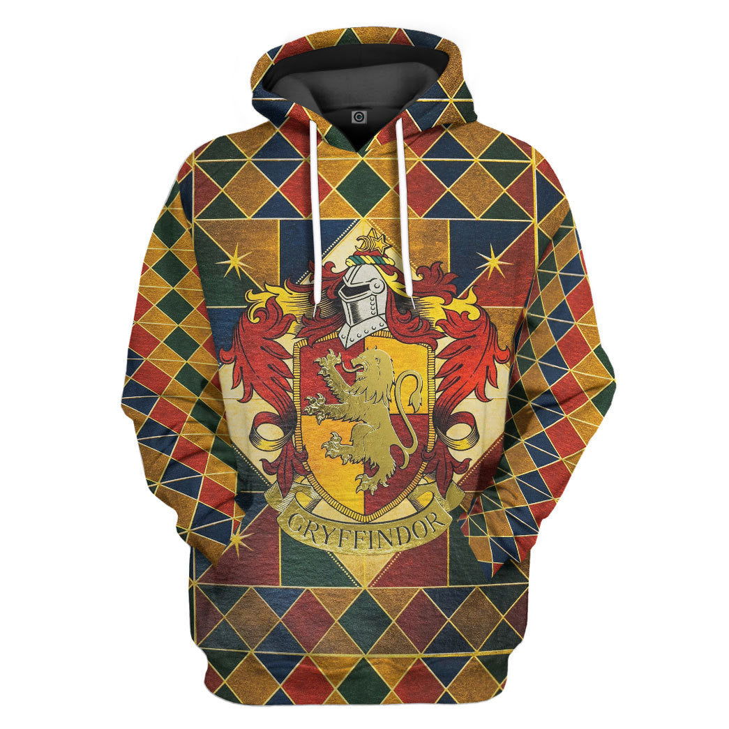 Harry Potter Gryffindor All Over Print T-Shirt Hoodie Fan Gifts Idea