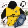 Harry Potter Hufflepuff Quidditch Uniform Custom Number Hoodie Tshirt Apparel 11