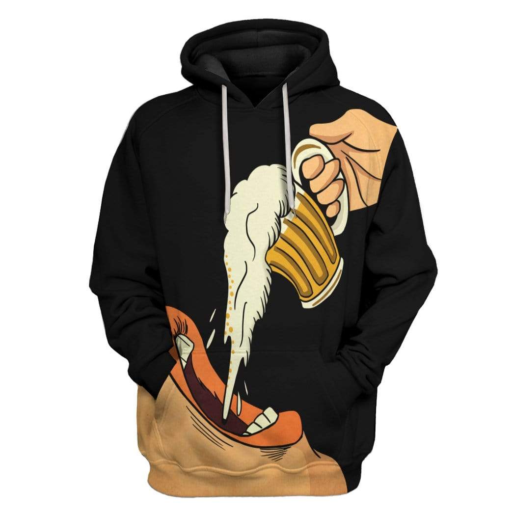 I Am Thirsty for Beer Custom Hoodie Apparel