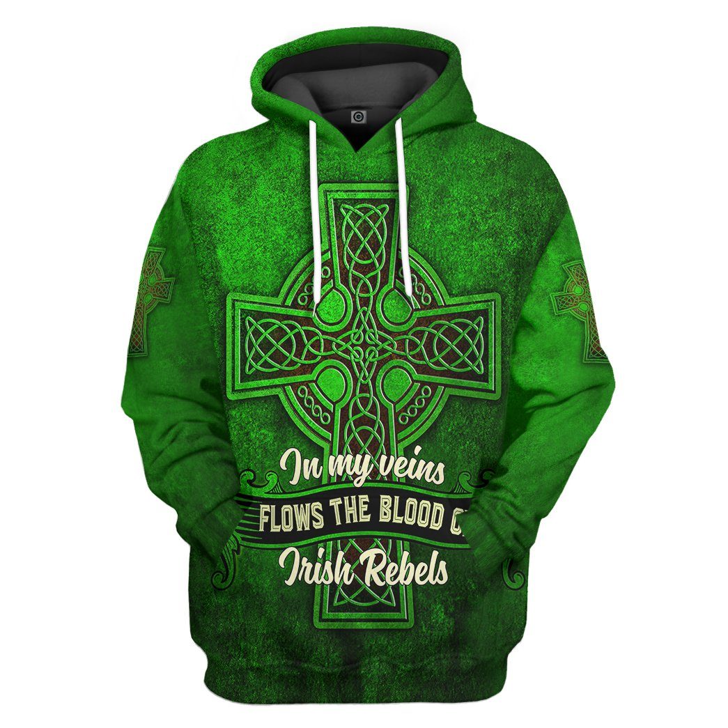 Irish St Patrick Day v2 All Over Print T-Shirt Hoodie Fan Gifts Idea