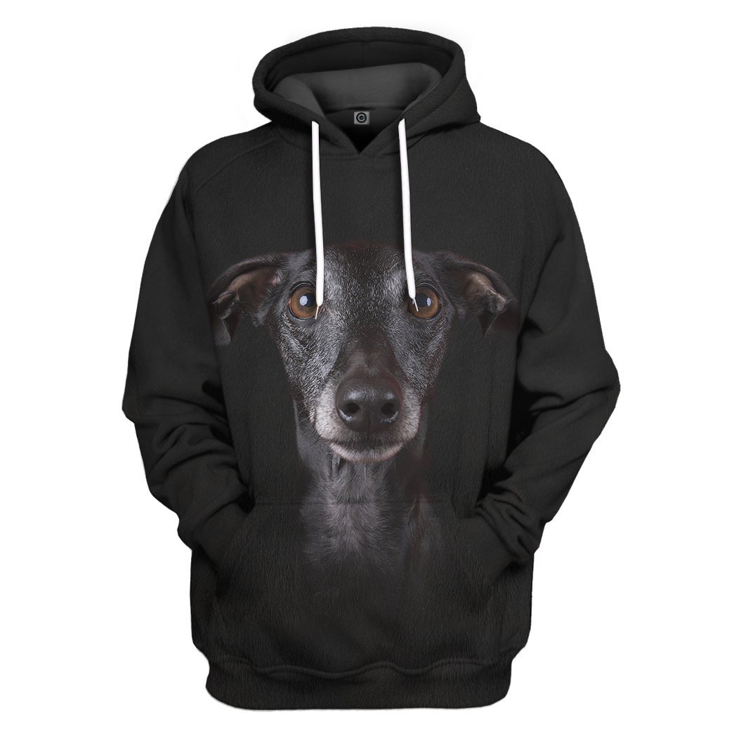 Italian Greyhound Dog Front And Back Tshirt Hoodie Apparel