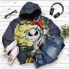 Jack Skellington Halloween And Grinch Christmas Custom Hoodie Apparel 9