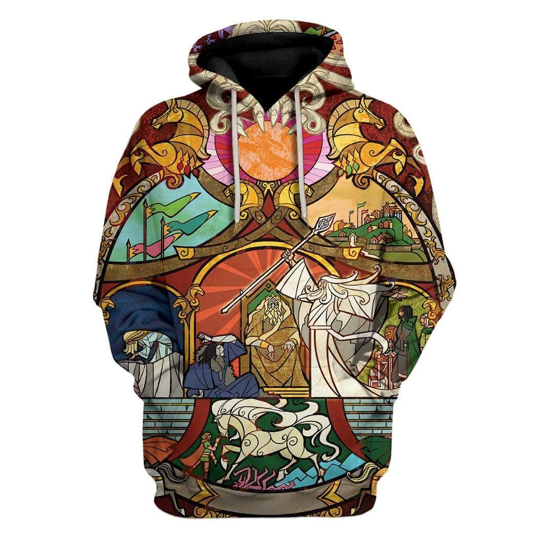 Lord Of The Rings Healing The King Custom Hoodies Apparel