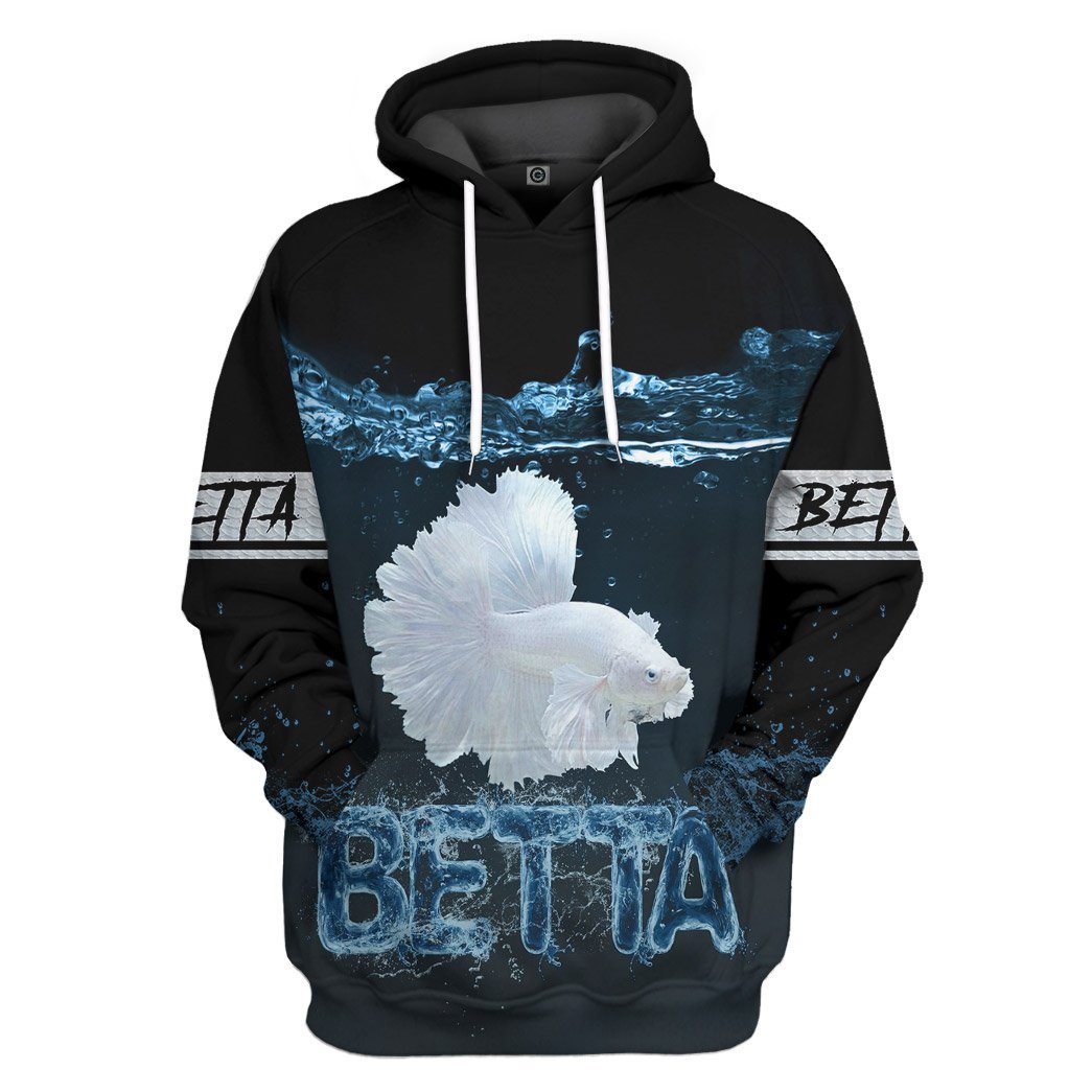 Love Betta All Over Print T-Shirt Hoodie Fan Gifts Idea