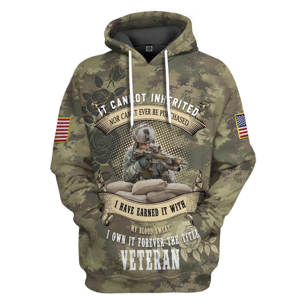 Memorial Day It Cannot Be Inherited All Over Print T-Shirt Hoodie Fan Gifts Idea