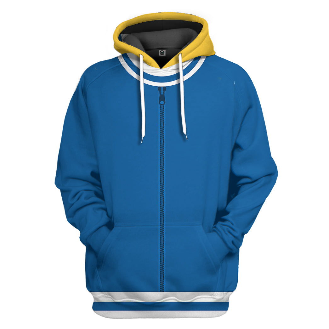 Minions Stuart Blue Custom Hoodie Tshirt Apparel