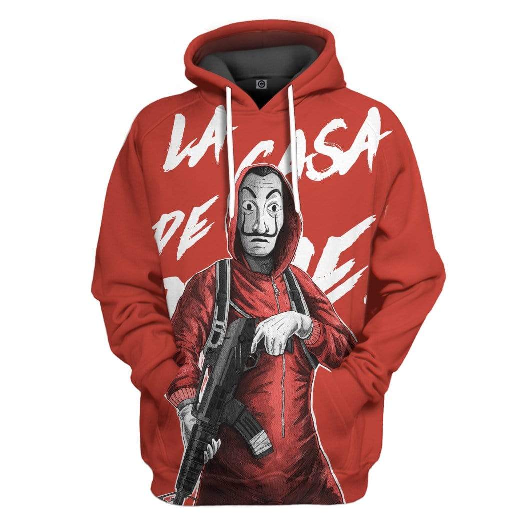 Money Heist La Casa De Papel Custom Hoodie Apparel