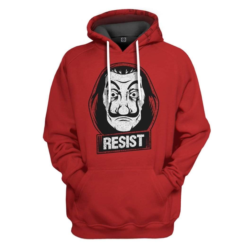 Money Heist Resist Custom Hoodie Apparel