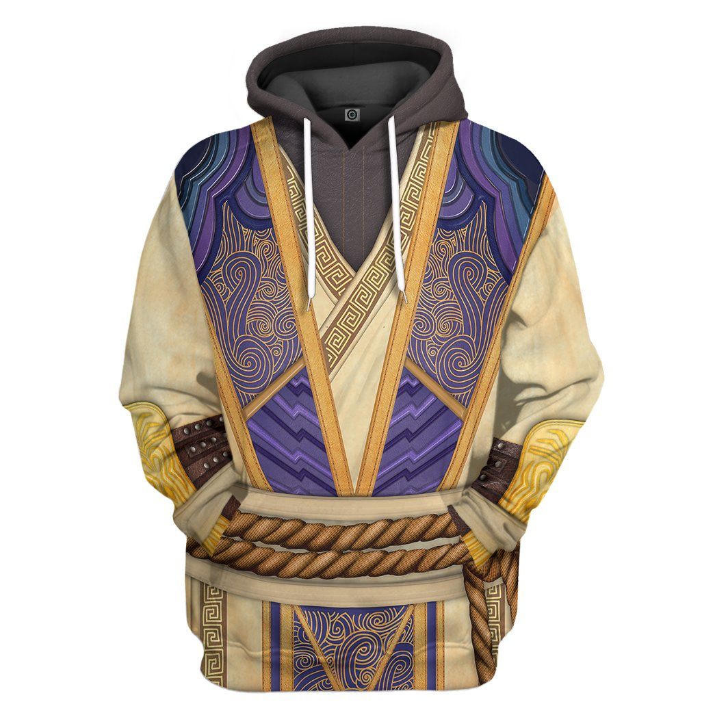 Mortal Kombat Raiden Costume Tshirt Hoodie Apparel