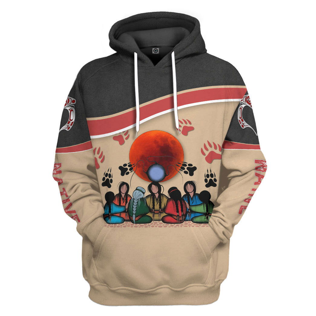 Native All Over Print T-Shirt Hoodie Fan Gifts Idea