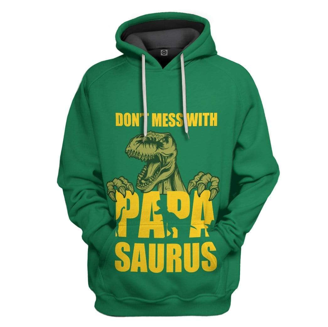 Papasaurus Custom Hoodie Apparel