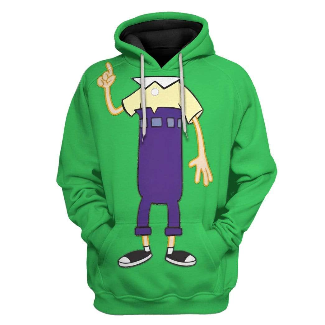 Phineas And Ferb Green Custom Hoodie Apparel