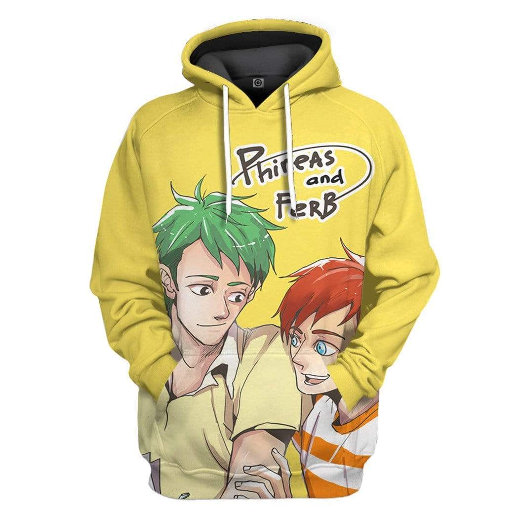 Phineas And Ferb Custom Hoodie Apparel