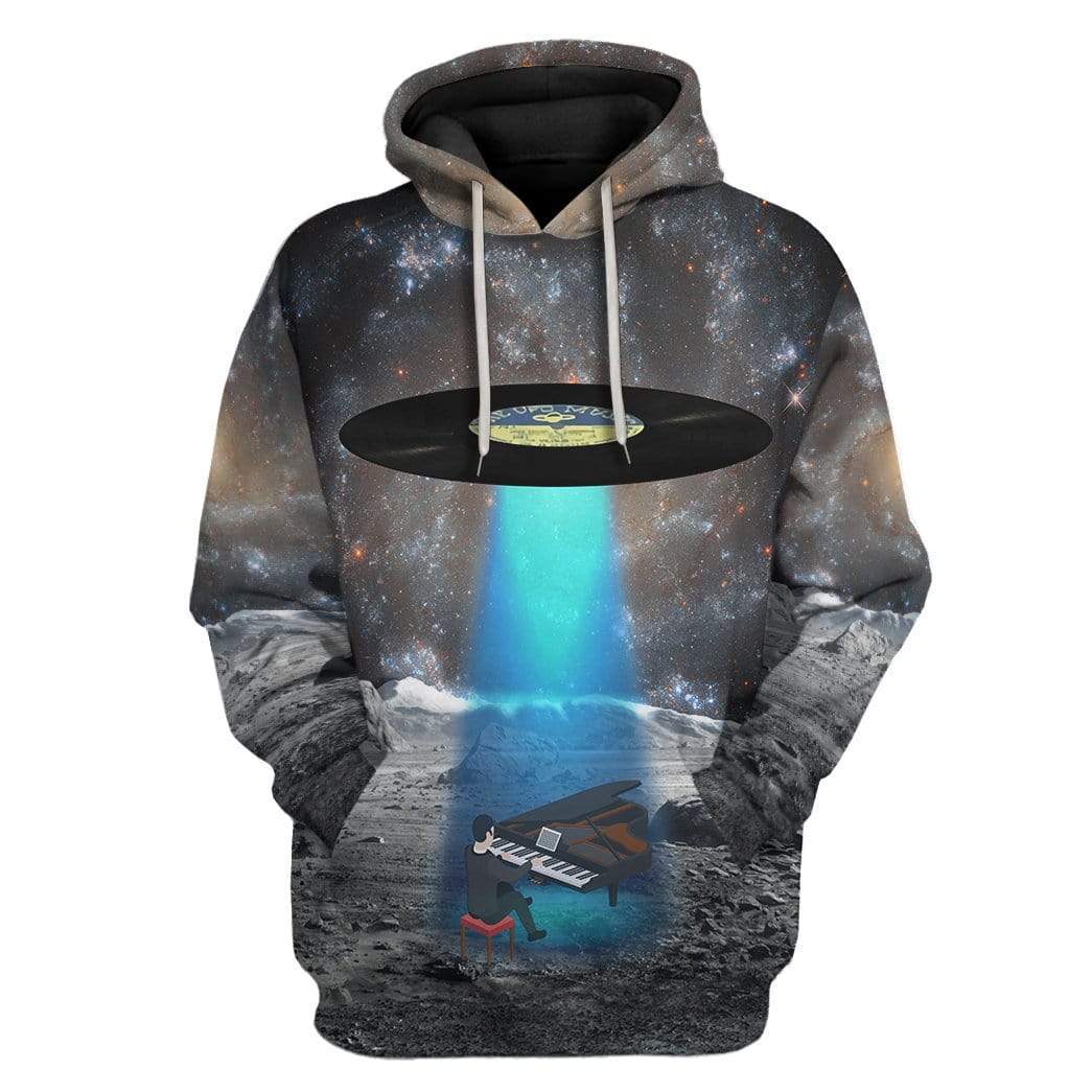 Piano Custom Hoodie Apparel