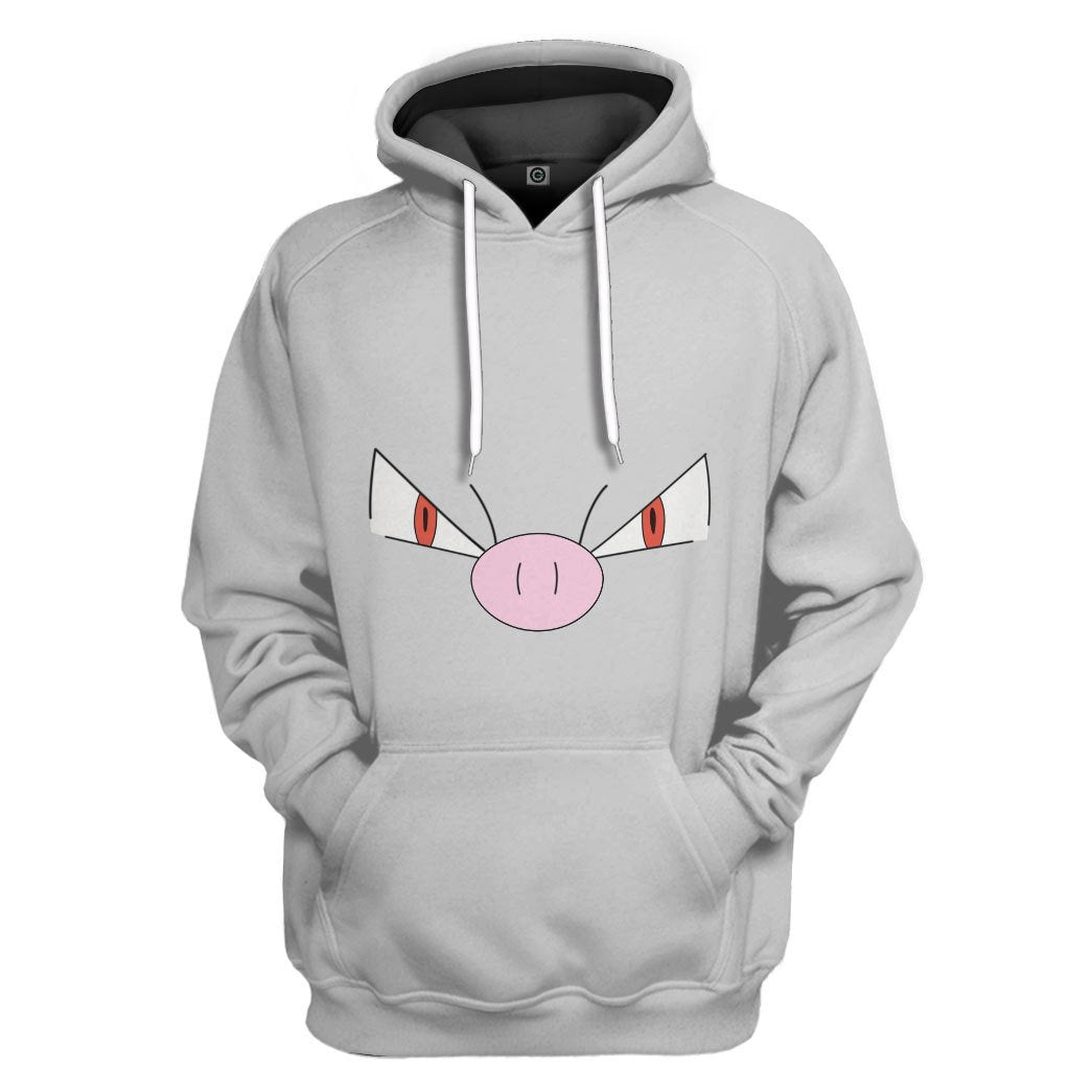 Pokemon Mankey Cosplay All Over Print T-Shirt Hoodie Fan Gifts Idea