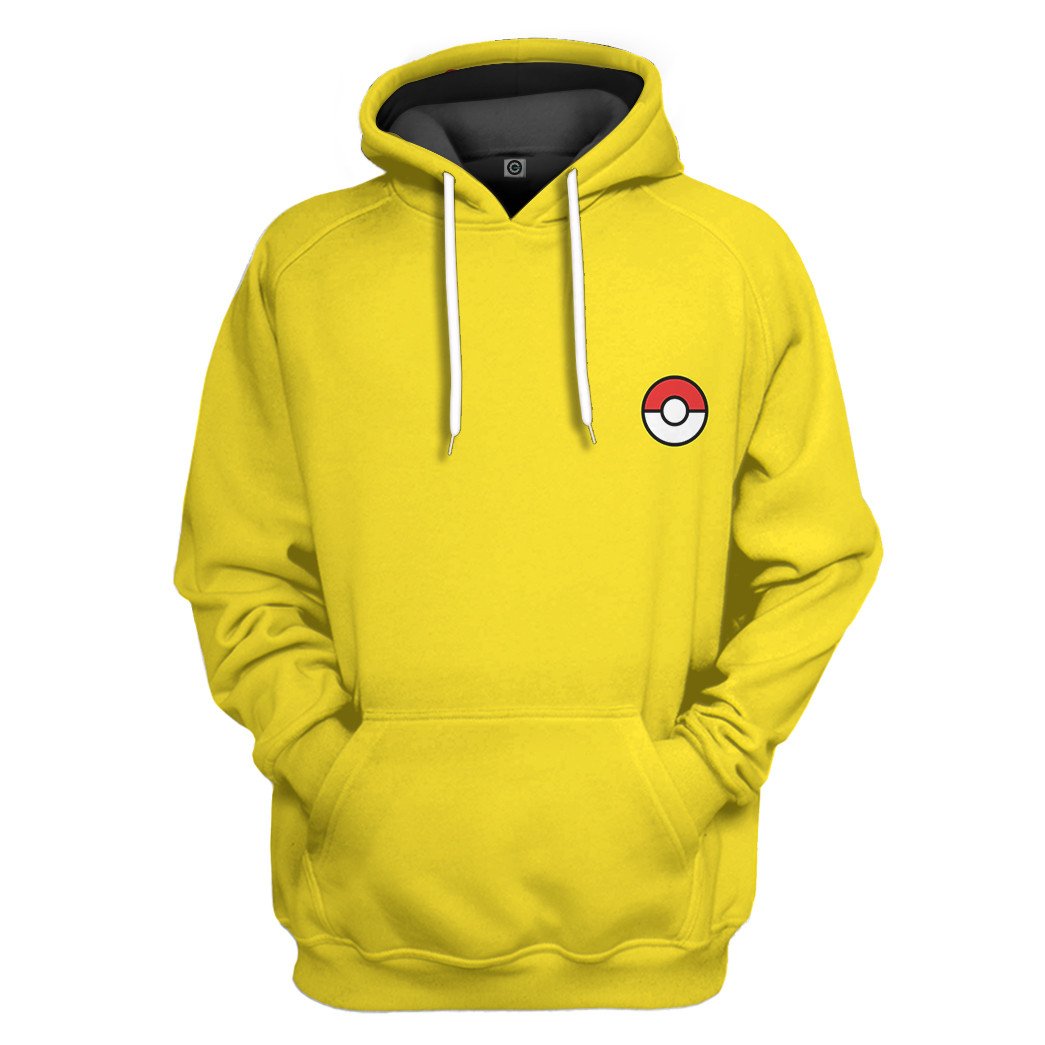 Pokemon Pikachu Cosplay All Over Print T-Shirt Hoodie Fan Gifts Idea