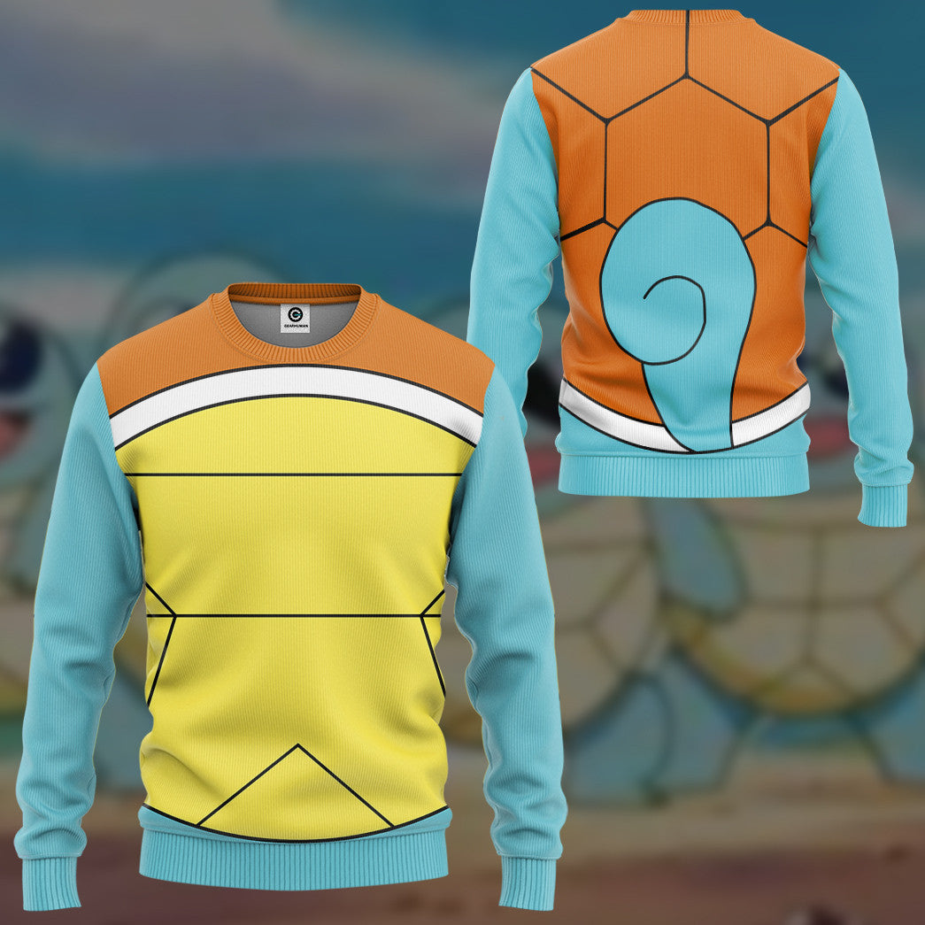 Shellder Pokemon Shirt – Full Printed Apparel