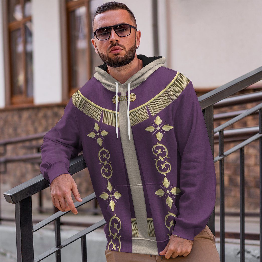 Custom best sale purple hoodie