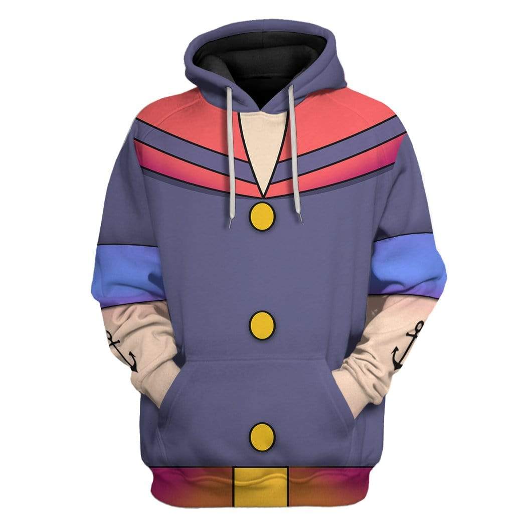 Popeye v3 Custom Hoodie Apparel